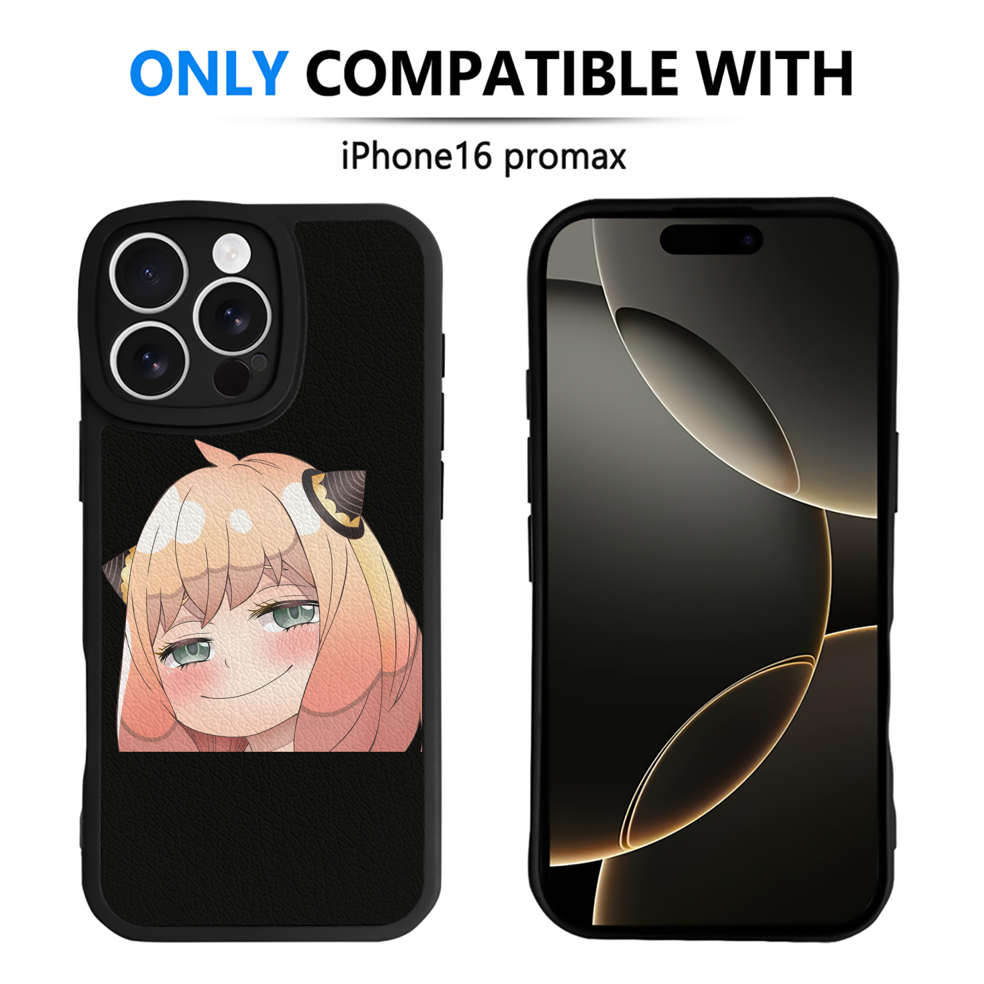 （画像用） SPY×FAMILY间谍家家酒 【iPhone 16シリーズ対応】シリコンスマホケース（レザー調） 材質：シリコン